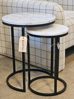 Haven & Space Berry SIDE TABLE S/2 / Black Ben Side Table