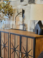Haven & Space Berry SIDEBOARD 180x45x100CM Odin Iron Sideboard
