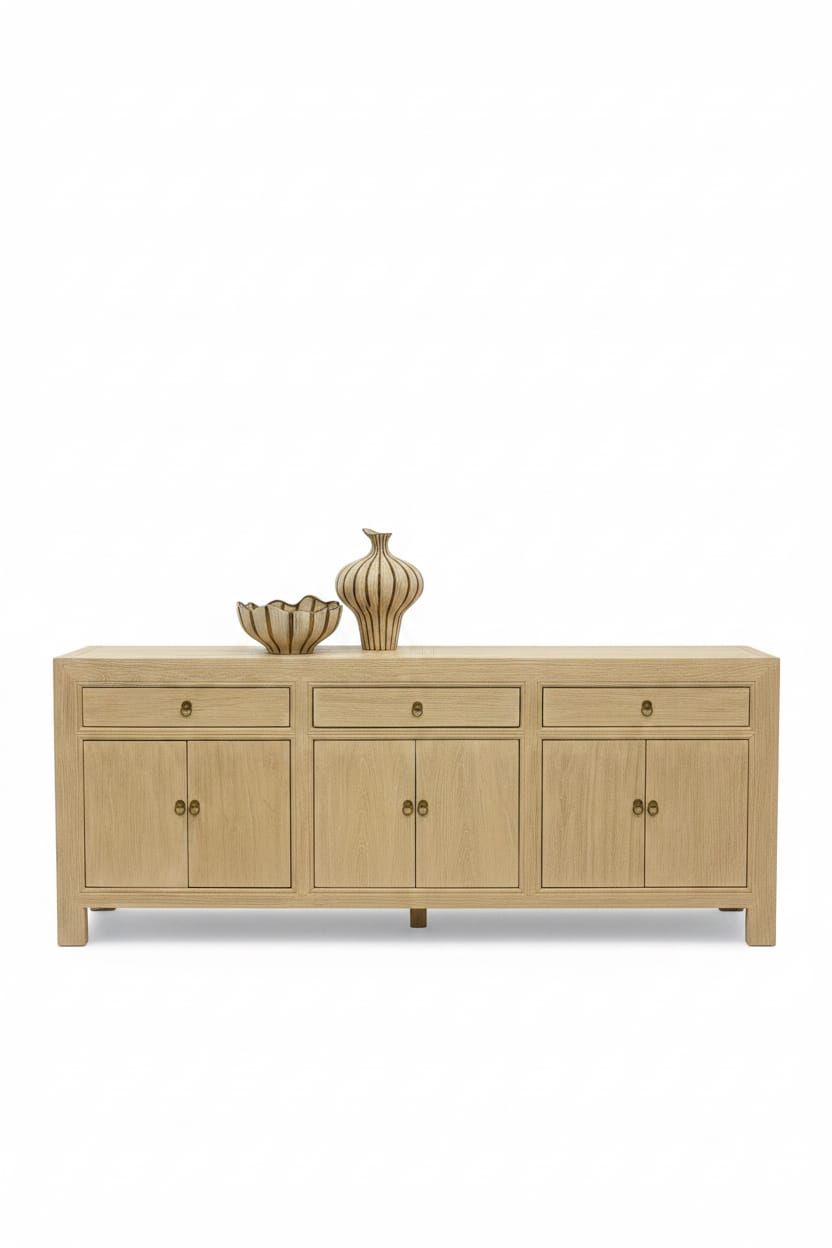 Haven & Space Berry SIDEBOARD 220x44x85CM / Natural Houston Sideboard