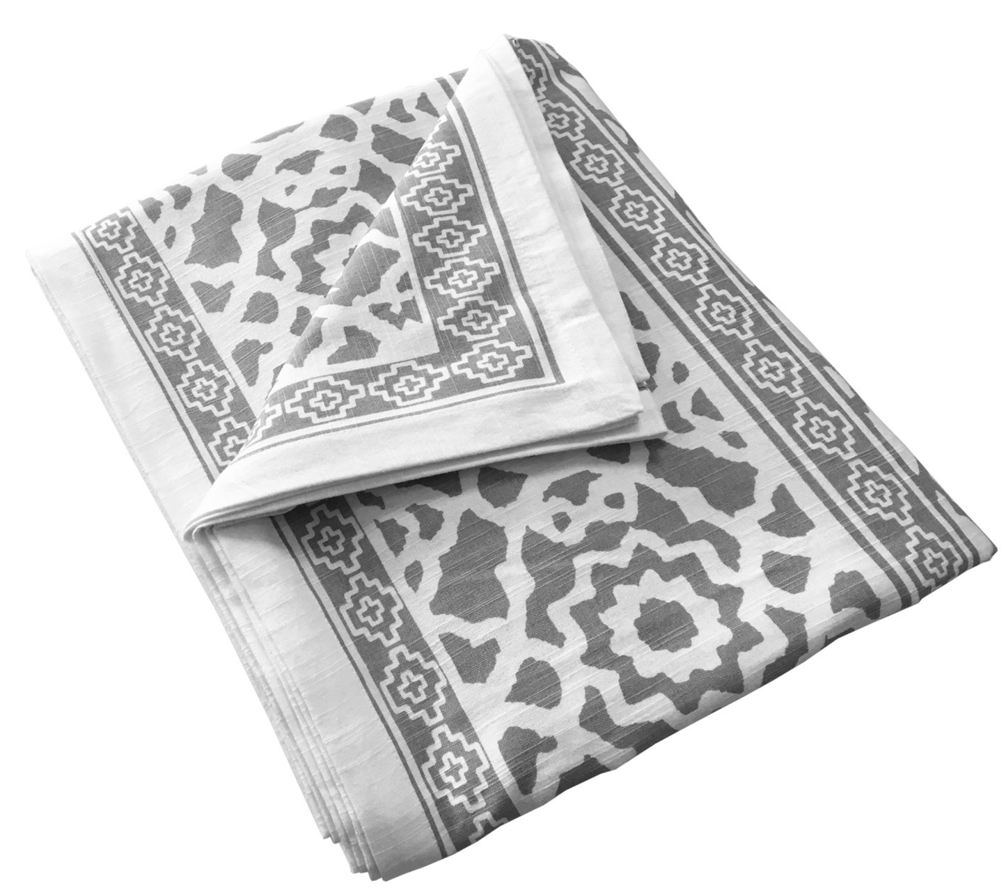 Haven & Space Berry SOFT FURNISHINGS 150x260cm / Grey Vintage Tablecloth