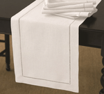 Haven & Space Berry SOFT FURNISHINGS Elegant Hemstitch Tablerunner
