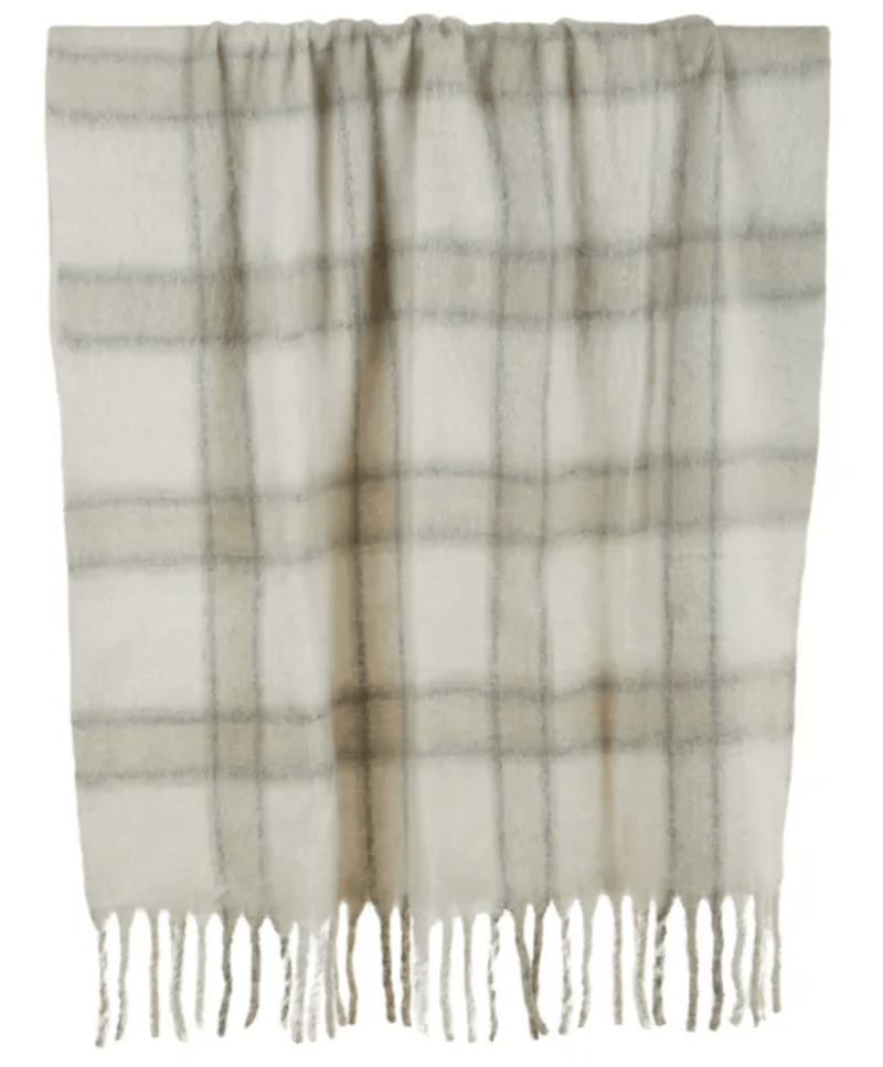 Haven & Space Berry THROW 125x150cm Dew Wool Blend Throw