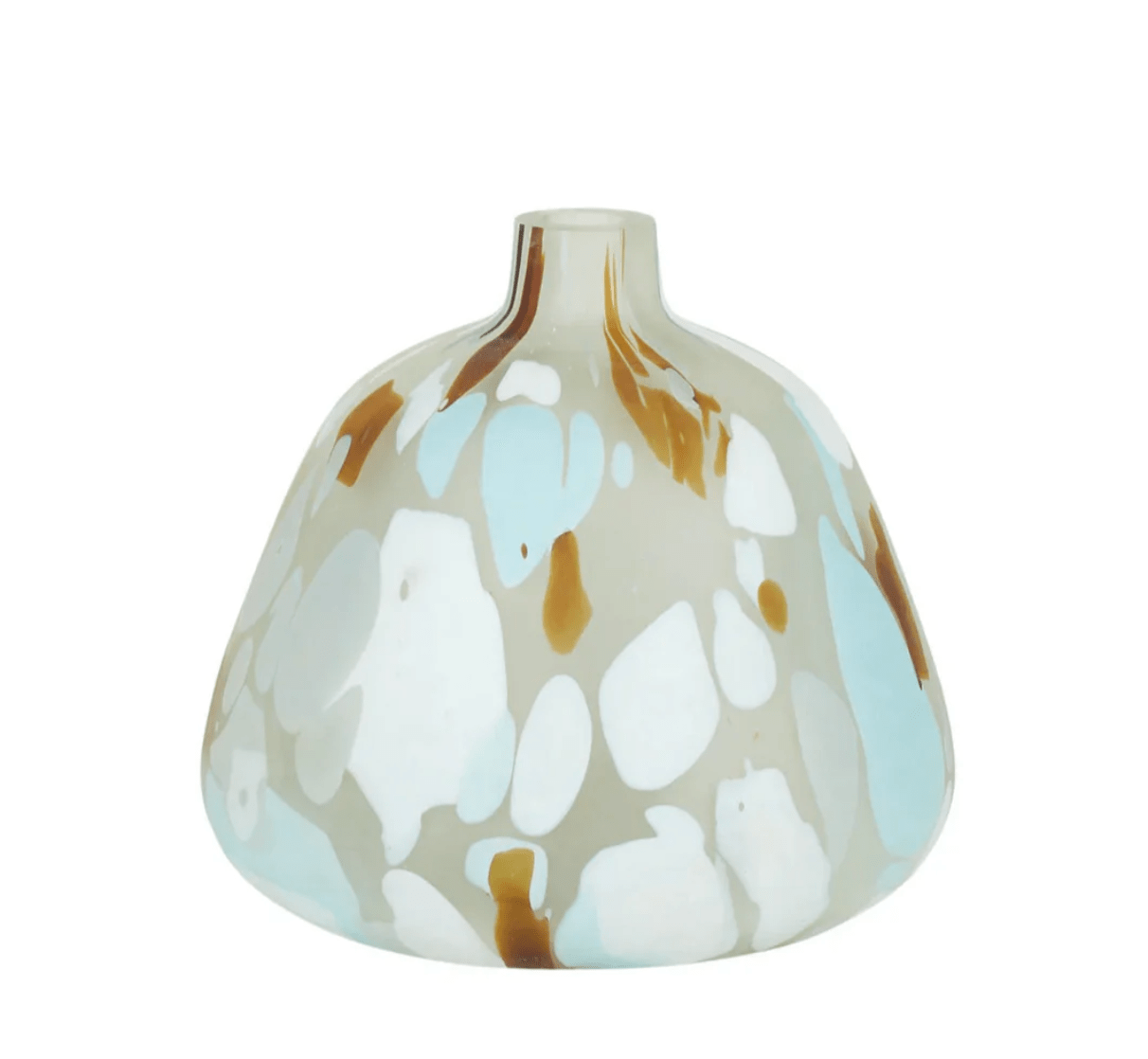 Haven & Space Berry VASES 25cm / Blue Agra Glass Vase