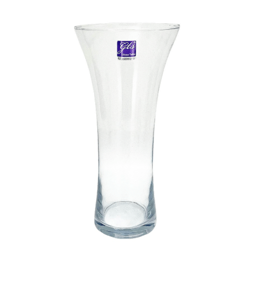 Haven & Space Berry VASES 30CM Glass Flared Vase