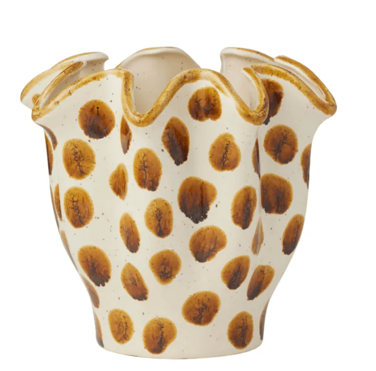 Haven & Space Berry VASES Brun Ceramic Pot