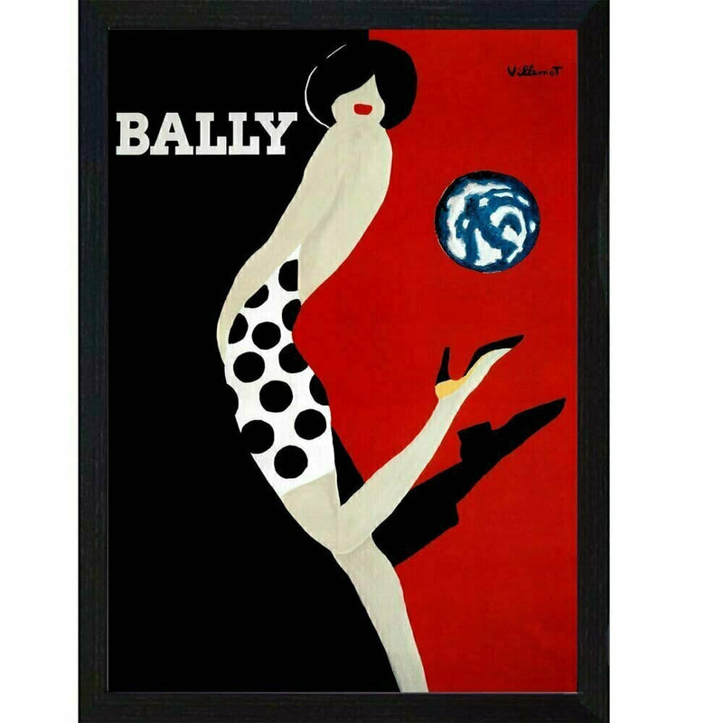 Haven & Space Berry WALL DECOR 96x66x2.8cm Vintage Poster Bally