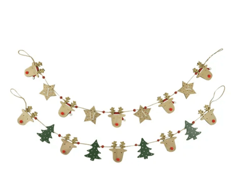Wooden Christmas Garland – Haven & Space Berry