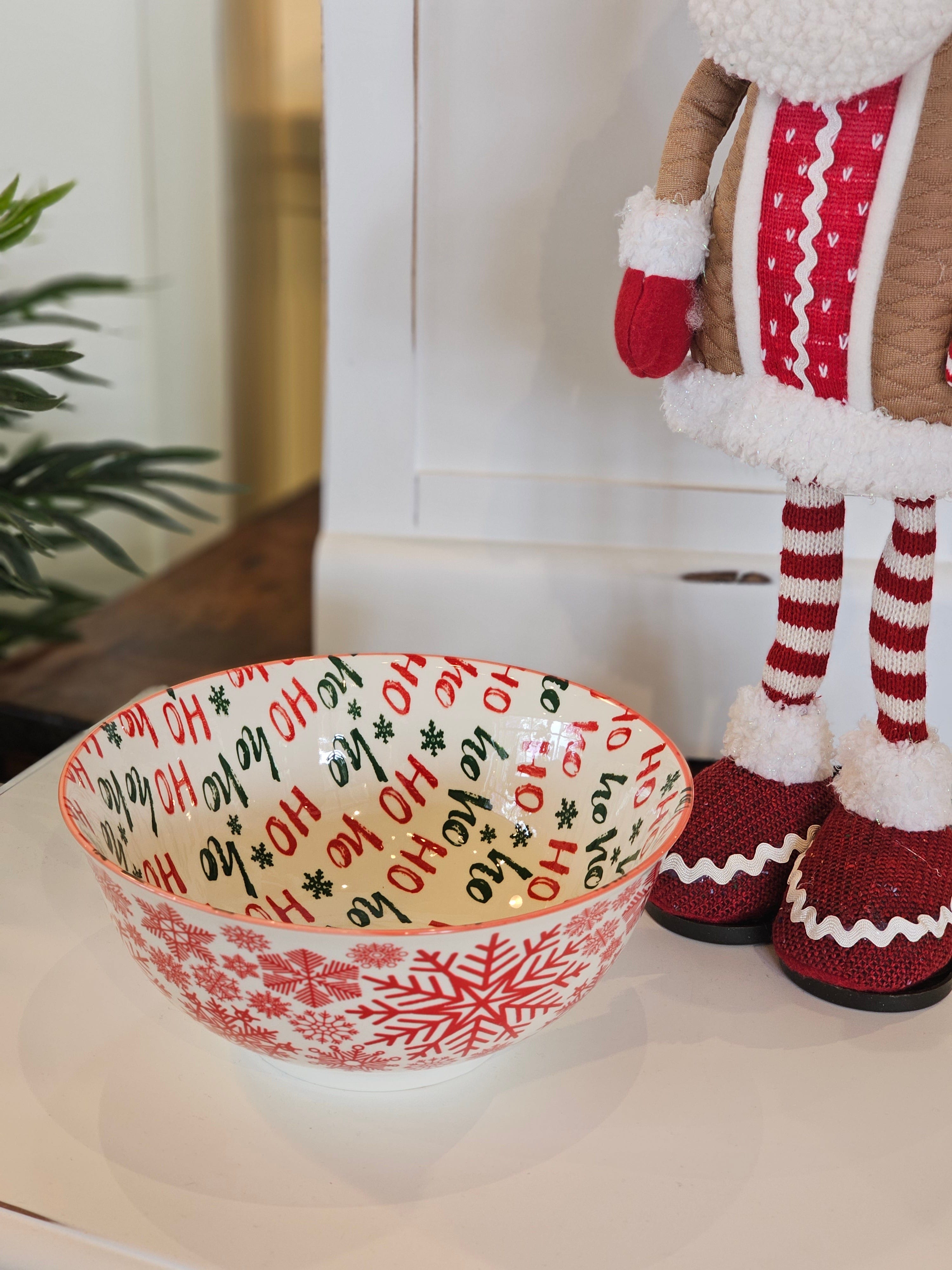 Haven & Space Berry XMAS 20cm Christmas  Bowl