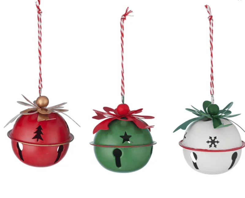 Haven & Space Berry XMAS Hanging Bell