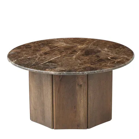 Haven & Space Berry COFFEE TABLE Luna Marble Coffee Table