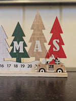 Wooden Christmas Calendar