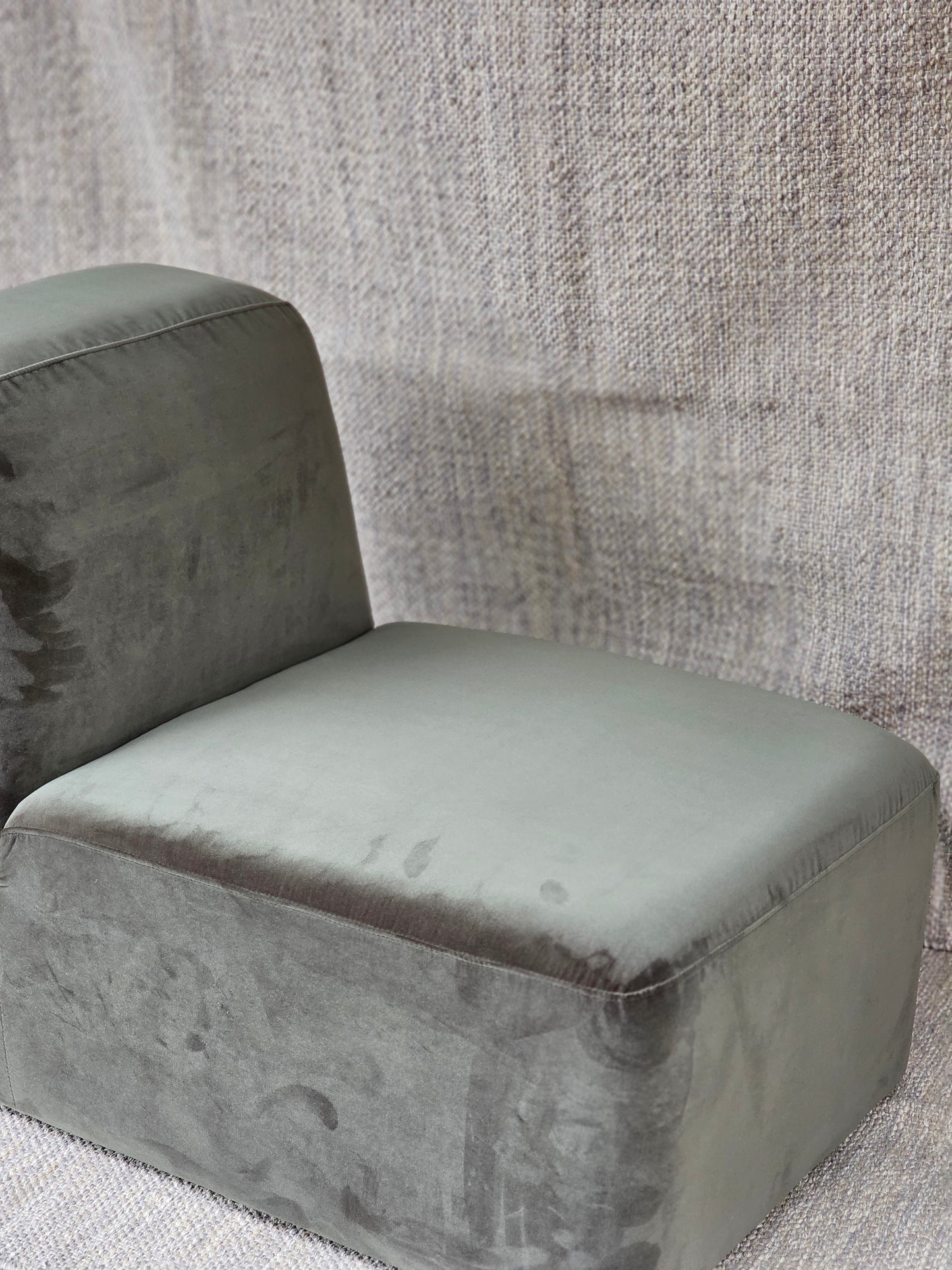 Haven & Space Berry CHAIRS Olive Omega Upholstered Armchair