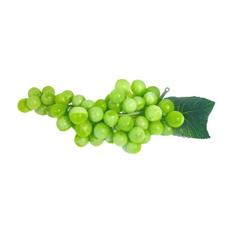 Haven and Space Berry Artificial Plants and Fruit Green Grapes