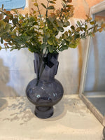 Haven & Space Berry Bergen Glass Vase Grey