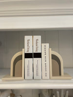 Haven & Space Berry Cohen Wood Bookends S/2
