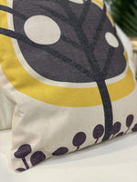 Haven & Space Berry Cushions Yellow Tree Cushion
