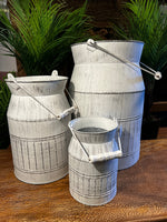 Haven & Space Berry Gal Tin Vases