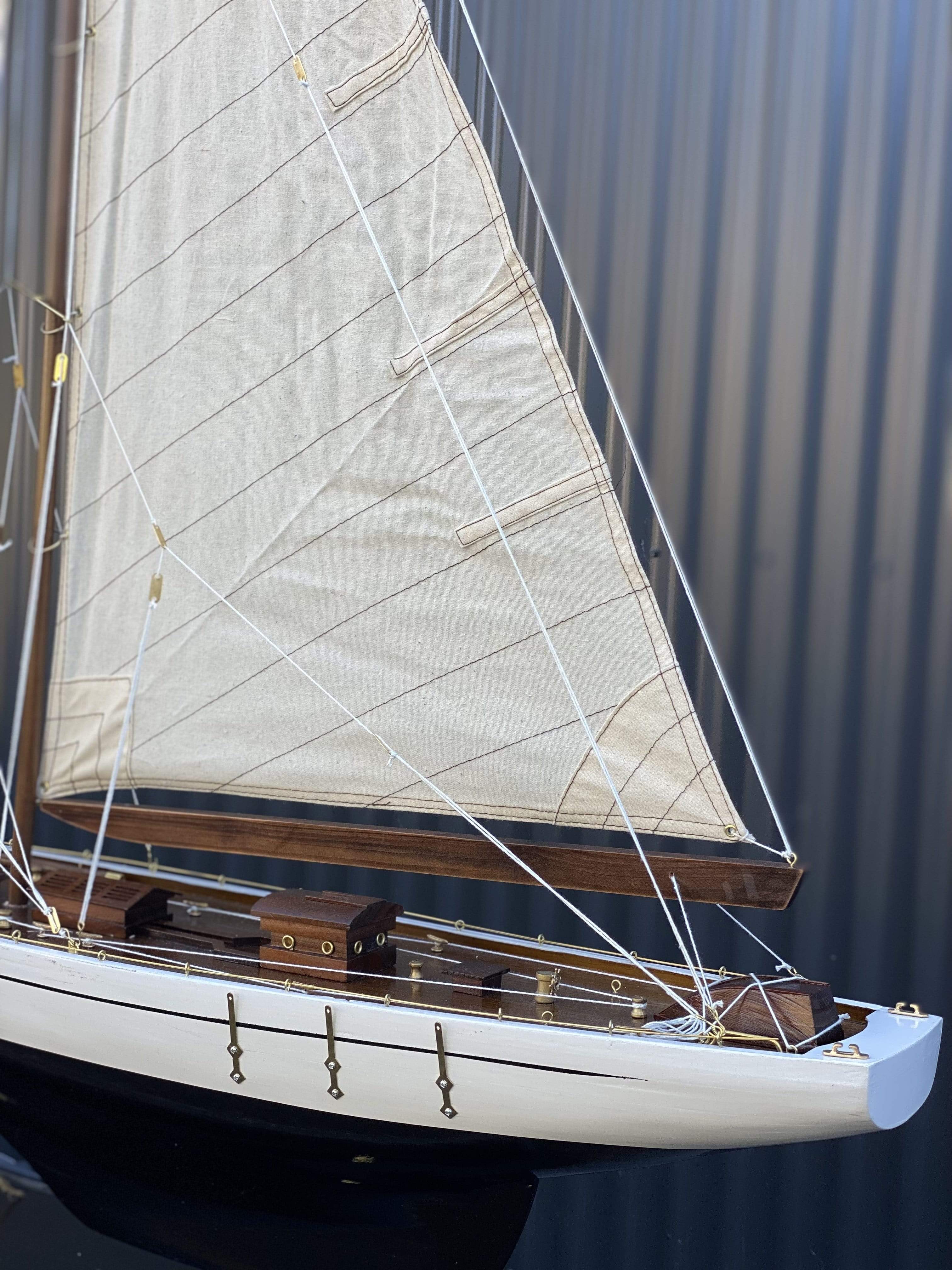 Haven & Space Berry Maple Wooden Sailboat