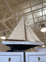 Haven & Space Berry Maple Wooden Sailboat