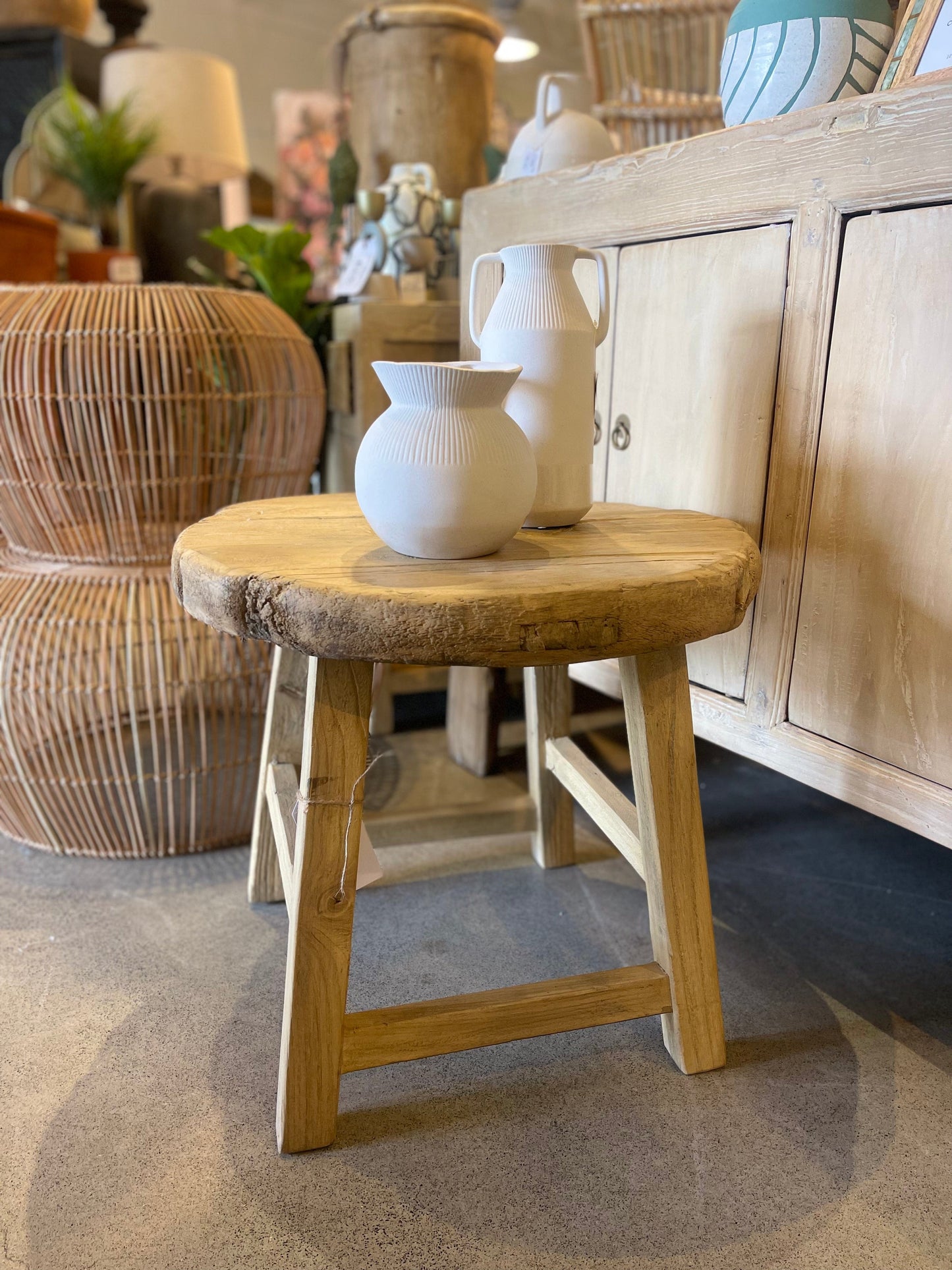 Haven & Space Berry Mesa Round Side Table