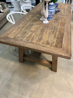 Haven & Space Berry Old Elm Farmhouse Dining Table