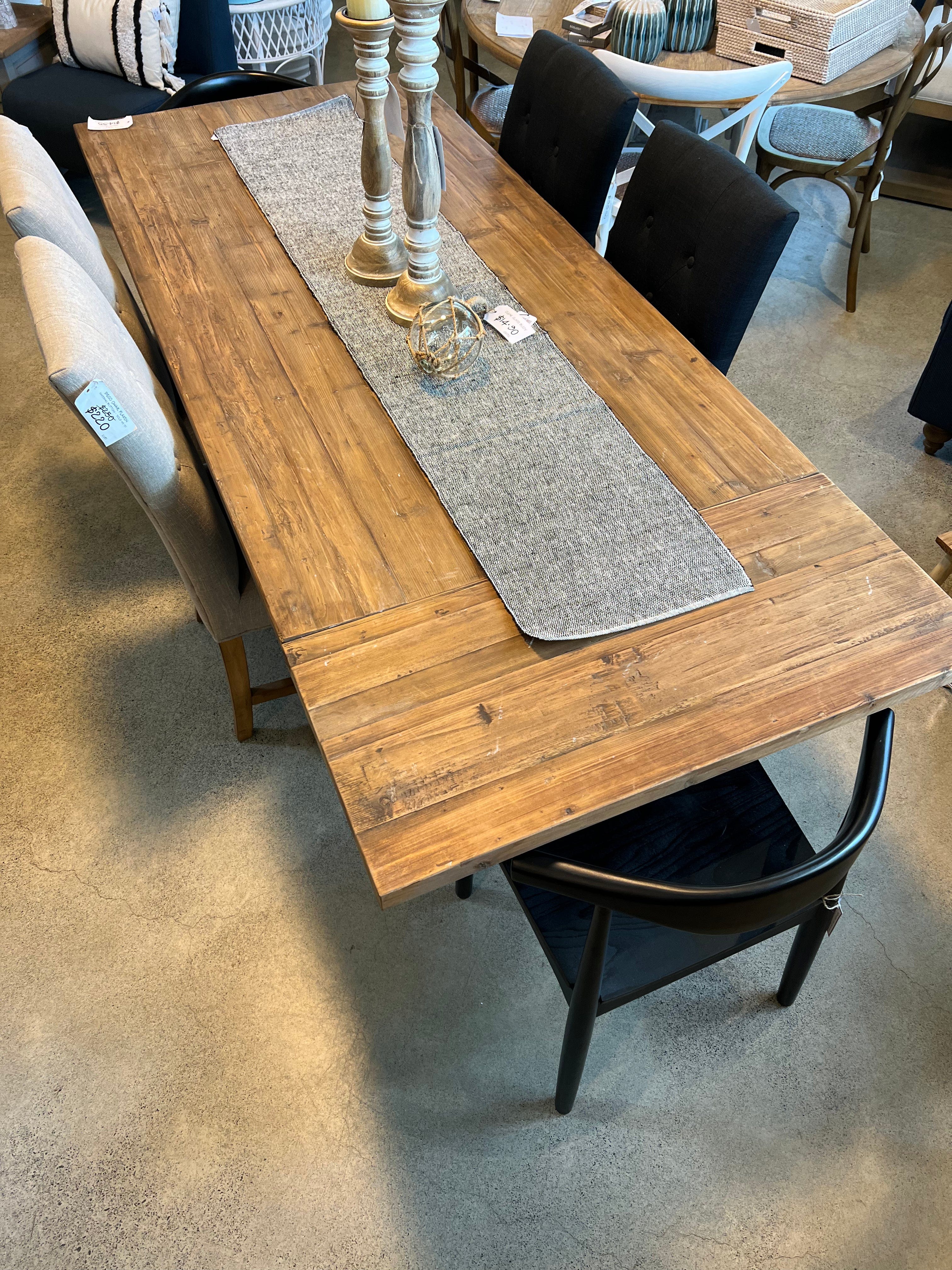 Haven & Space Berry Old Pine X Dining Table (extendable)