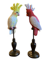 Haven & Space Berry Parrot on Stand