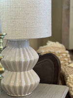 Haven & Space Berry Petunia Ceramic Lamp