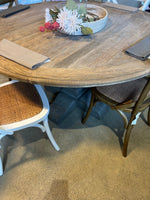 Haven & Space Berry Reclaimed Oak Round Dining Table