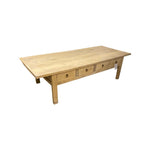 Haven & Space Berry Recycled Elm 8 Drawer Coffee Table