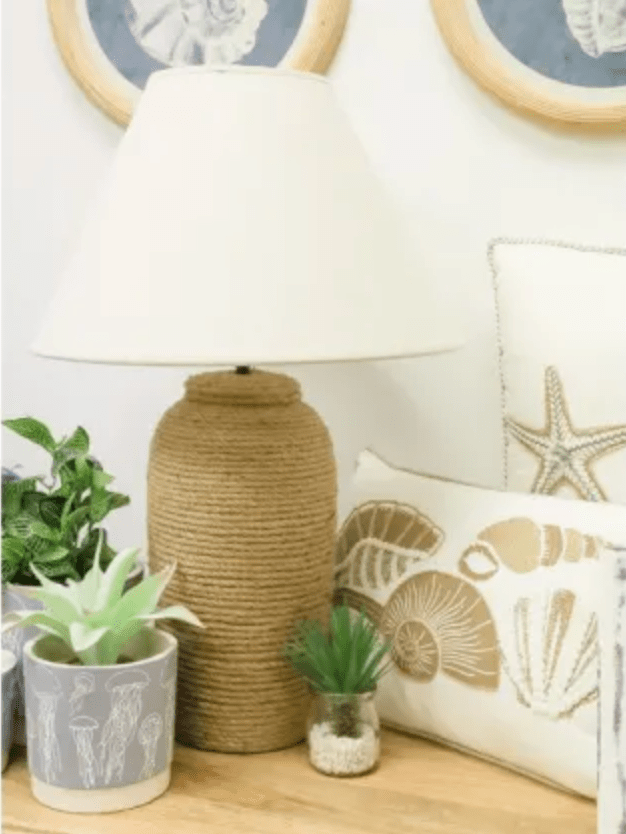 Haven & Space Berry Rope Ceramic Lamp