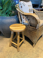 Haven & Space Berry Round 4 Leg Stool