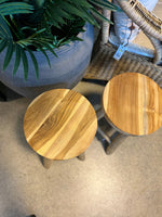 Haven & Space Berry Round 4 Leg Stool