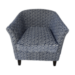 Haven & Space Berry Upholstered Tub Chairs