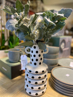 Haven & Space Berry vase Polka Dot Vase with Handles